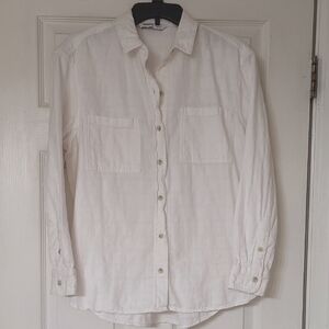 Sonoma Creamy White Button-Up Shirt